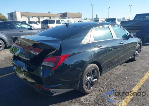 2022 Hyundai Elantra Sel из США, поврежденный, VIN 5NPLS4AG0NH076239